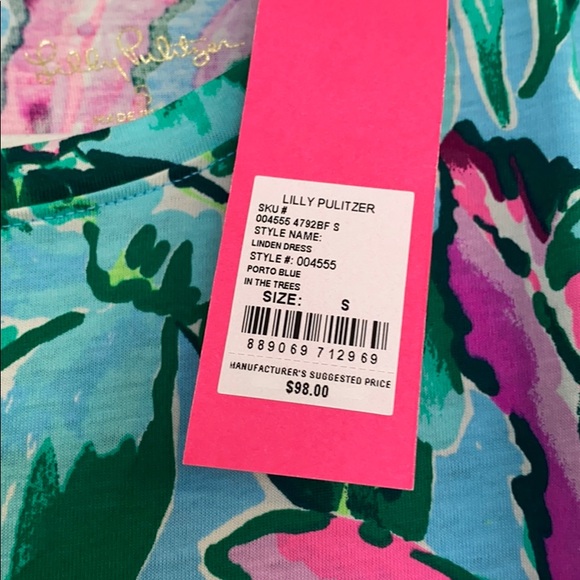NWT Lilly Pulitzer Linden dress - Picture 3 of 6
